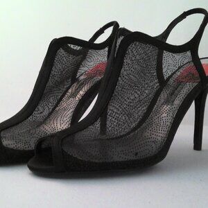 Black Paisley Shoes for Women